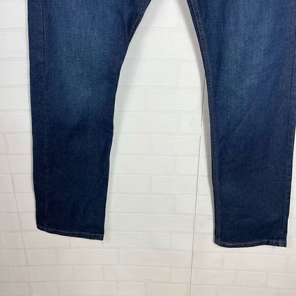 Lee Mens slim fit jeans size 38x32 Dark Wash - Picture 3 of 10